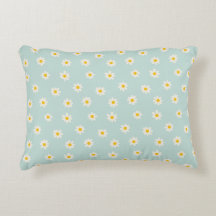 Little Daisies - soft teal