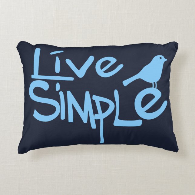 Almofada Decorativa Live Simple (Frente)
