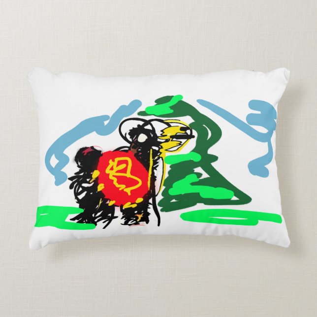 Almofada Decorativa Llama  fun   (Frente)