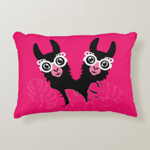 Almofada Decorativa Llama Sisters