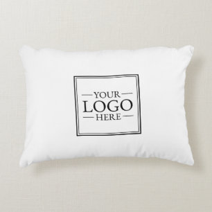 Almofada Decorativa Logotipo comercial personalizado