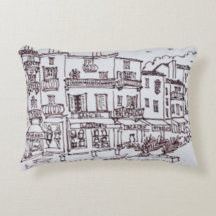 Almofada Decorativa Lojas de Saint-Tropez Riviera Francesa, França