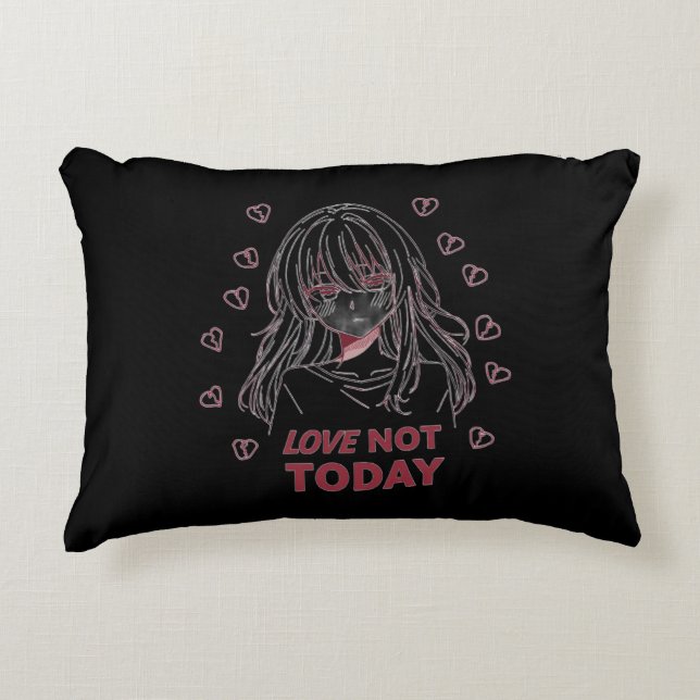 ALMOFADA DECORATIVA LOVE NOT TODAY (Frente)