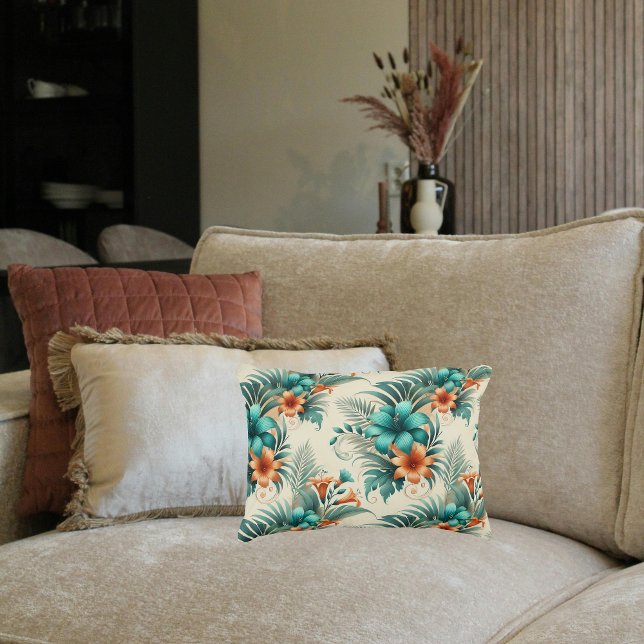 Almofada Decorativa Lumbar Tropical Leve (Criador carregado)