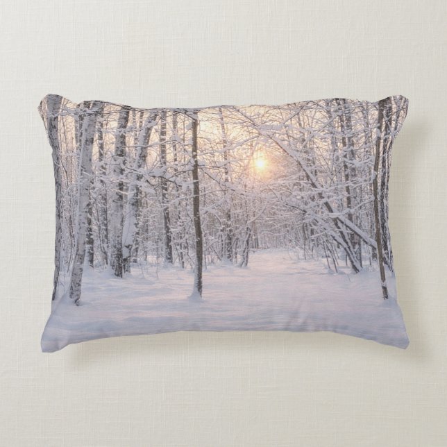 Almofada Decorativa Luz_dourada_de_inverno (Frente)