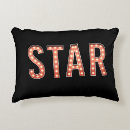 Almofada Decorativa Luzes de sinalização STAR