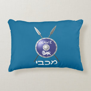 Almofada Decorativa Maccabee Shield e Spears