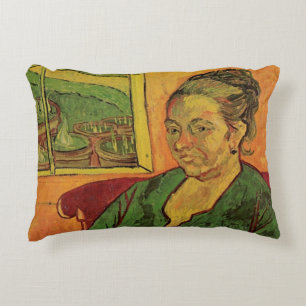 Almofada Decorativa Madame Augustine Roulin por Vincent van Gogh