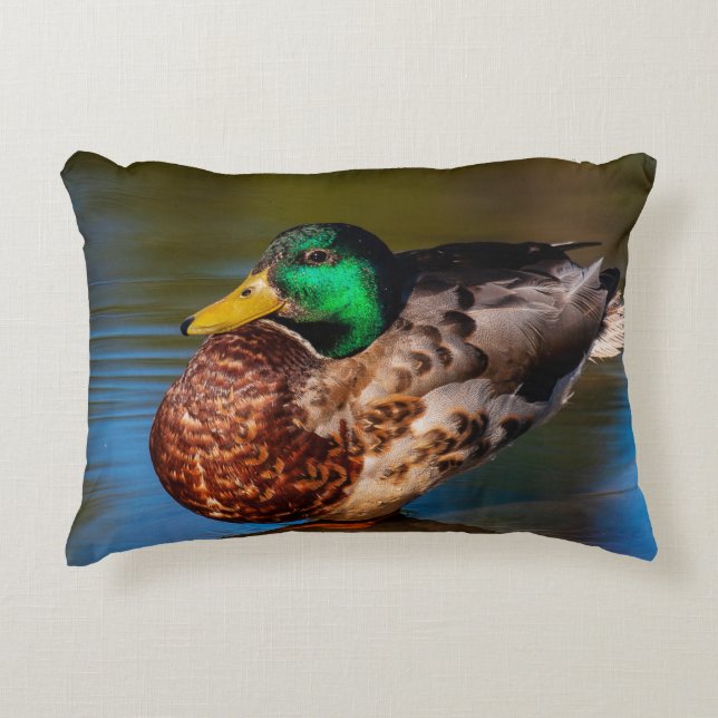 Almofada Decorativa Mallard Portrait (Frente)