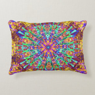 Almofada Decorativa Manala Psicodélica Trippy Hippie Coletivo