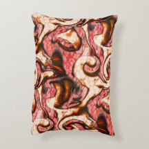 manchas abstrato vermelho e coral com estilo lenho