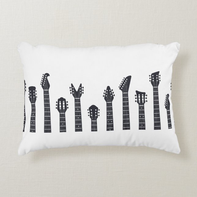 Almofada Decorativa Manchete de Guitarra (Frente)