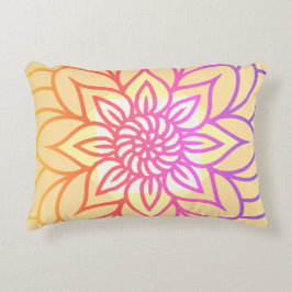 Almofada Decorativa Mandala Design Cor clara