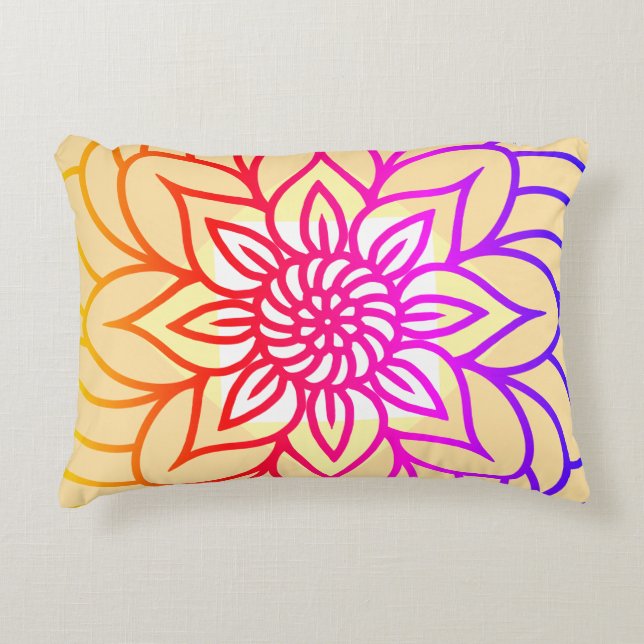 Almofada Decorativa Mandala Light (Frente)