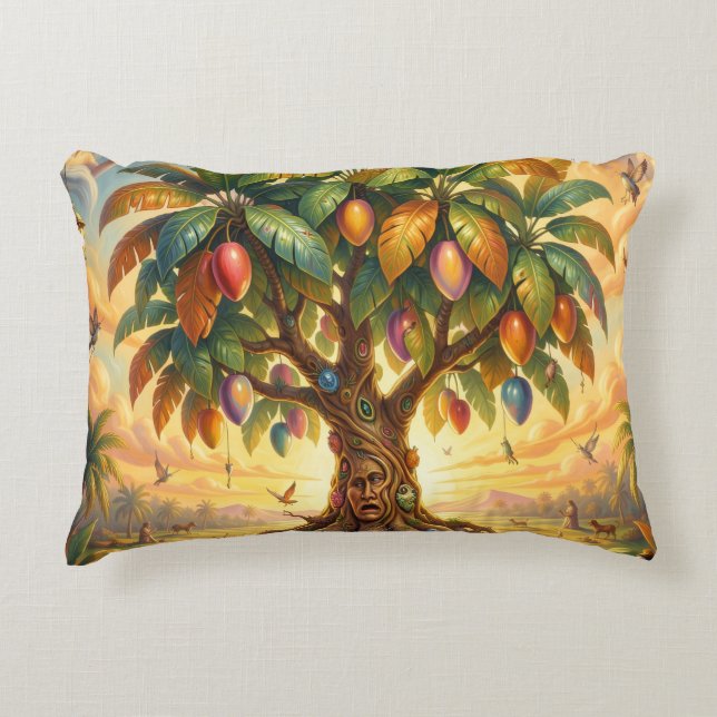 Almofada Decorativa Mango – Tropische Frucht voller Geschmack´7 (Frente)