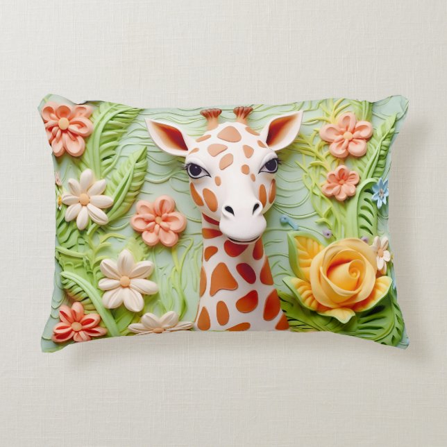 Almofada Decorativa Mantenha ou crie o seu próprio - Bandeja Grande pa (Frente)