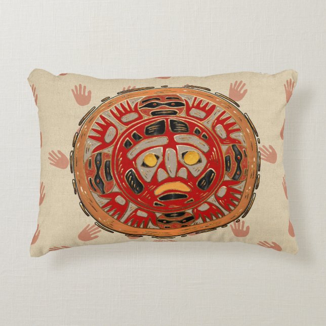 Almofada Decorativa Mãos Pelo Sol (Frente)