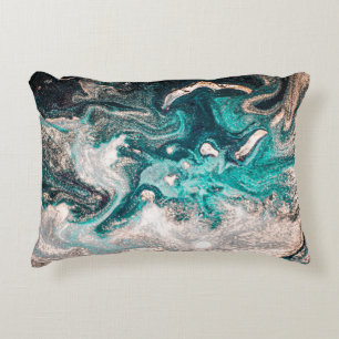Almofada Decorativa Marble Handmade: Textura De Luxo Tradicional.