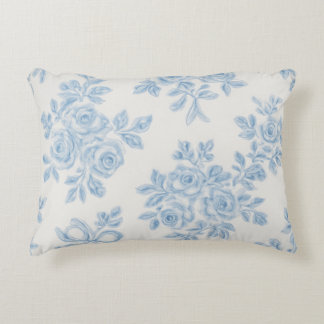 Almofada Decorativa Marcie and Lour Blue Floral