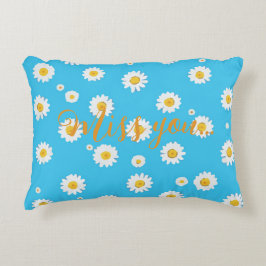 Almofada Decorativa Margaridas Sky Bloom