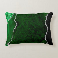 Mármore Verde Floresta Glamouroso Brilho Prata Chi