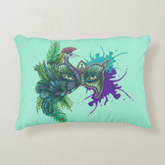 Almofada Decorativa Máscara - pavão