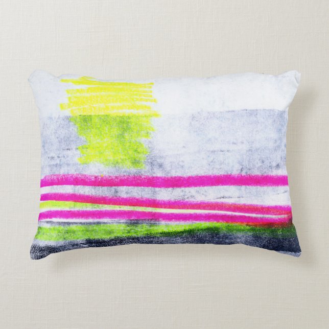 Almofada Decorativa Meia-noite tropical (Frente)