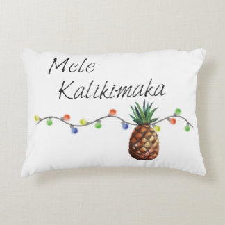 Almofada Decorativa Mele Kalikimaka - travesseiro do Natal
