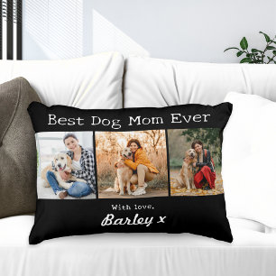 Almofada Decorativa Melhor Mãe de Cachorro de Todos os Tempos 3 Colage