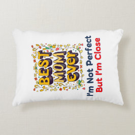 Almofada Decorativa Melhor mãe de sempre