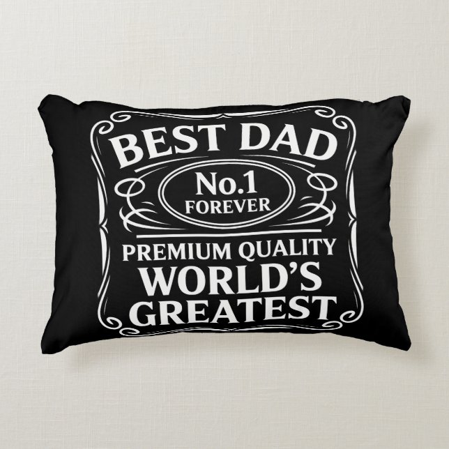 Almofada Decorativa Melhor Pai (Frente)