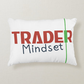 Almofada Decorativa Mentalidade do Trader – Negociação com Disciplina