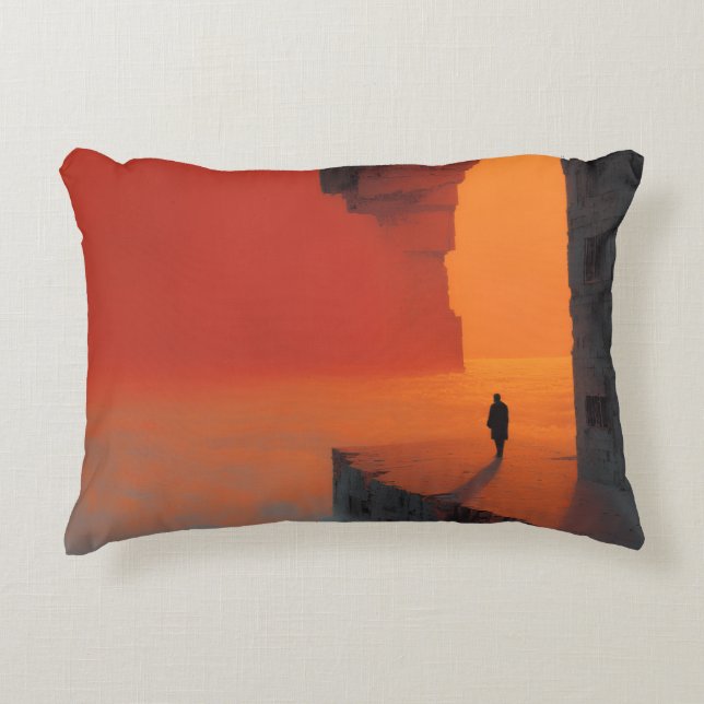 Almofada Decorativa Mente fraturada n.o 1 (Frente)