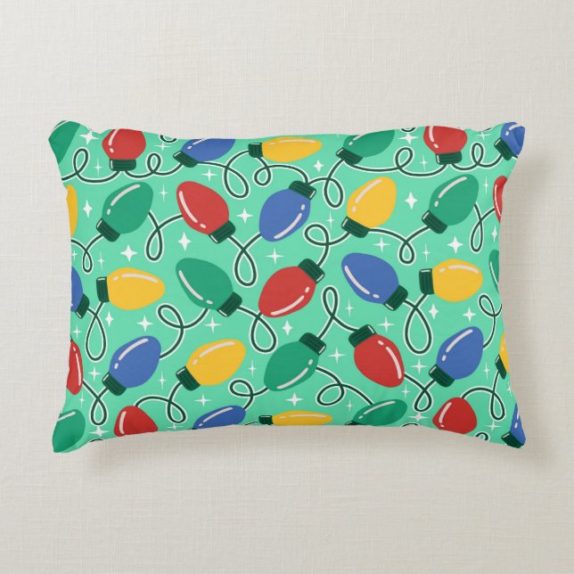 Almofada Decorativa Merry & Bright Lights (Frente)