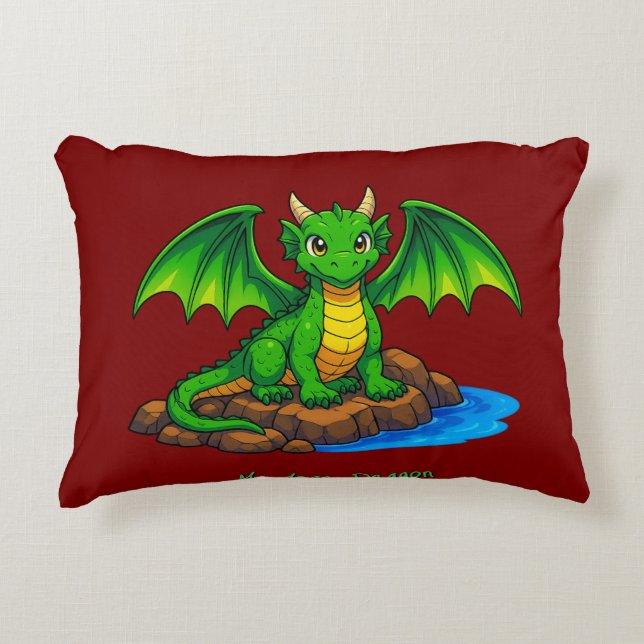 Almofada Decorativa Meu caro Dragão (Frente)