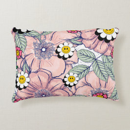 Almofada Decorativa Mikitiez terra, terra, natureza, rosa