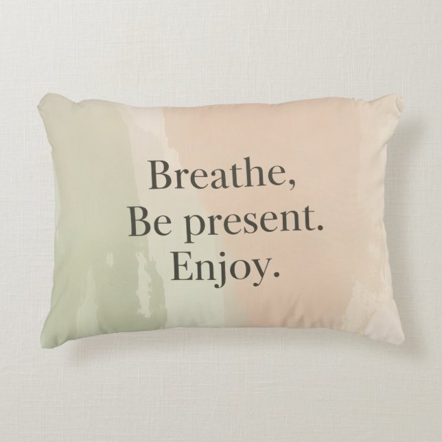 Almofada Decorativa Mindful Message Accent Pillow (Frente)