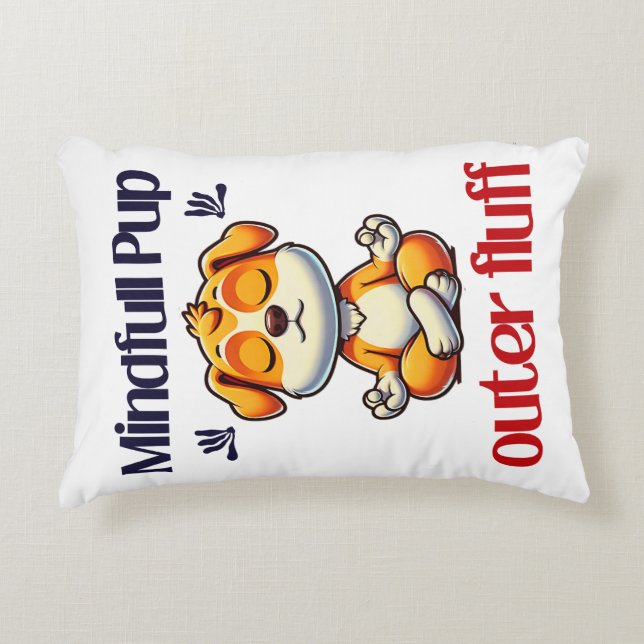 Almofada Decorativa Mindfull Pup (Frente)
