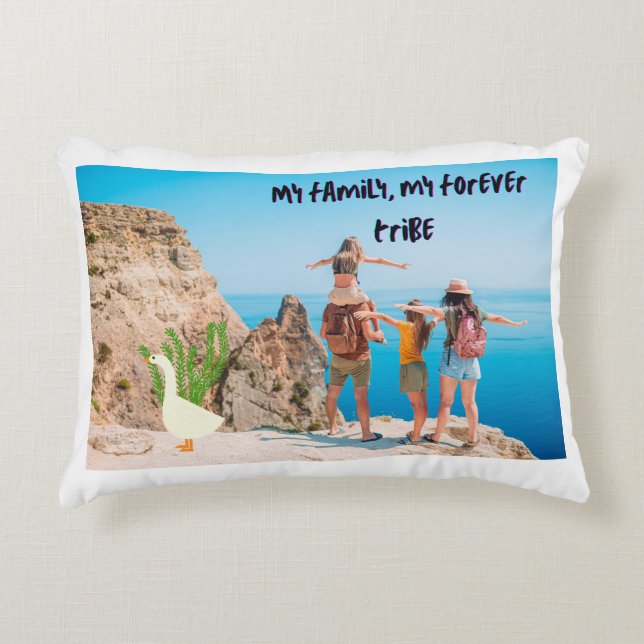 Almofada Decorativa Minha Família (Frente)