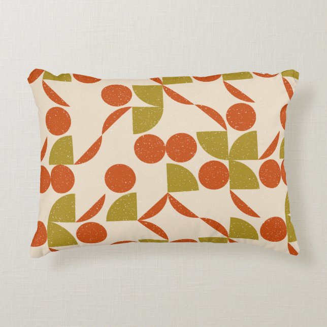 Almofada Decorativa Modern abstract seamless geometric pattern with se (Frente)