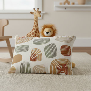 Almofada Decorativa Modern Boho Tons Terrosos Abstrato ID1273