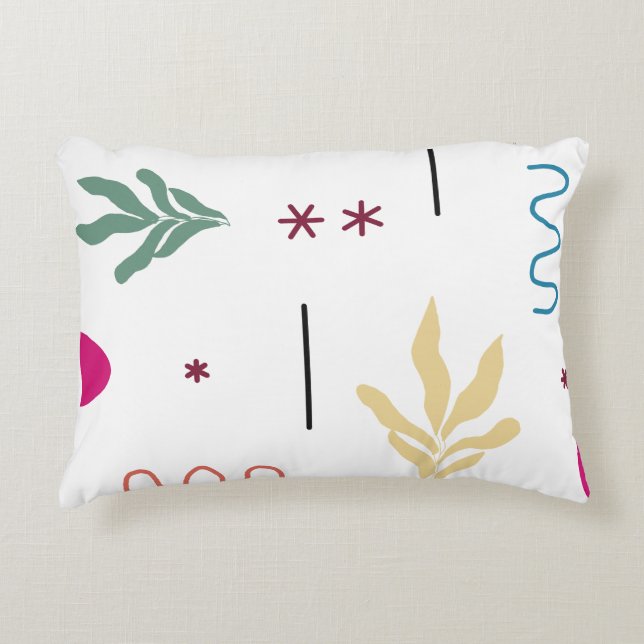 ALMOFADA DECORATIVA MODERN ORGANIC SHAPES (Frente)