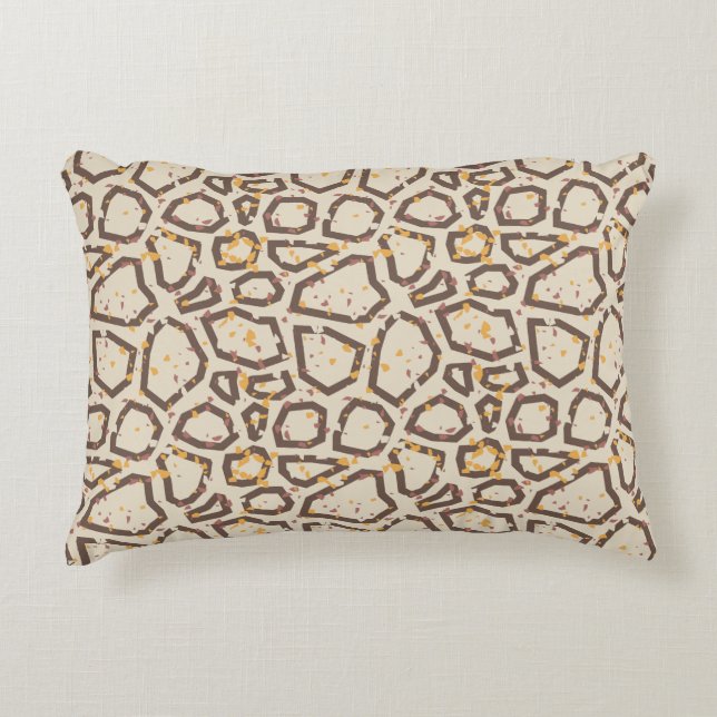 Almofada Decorativa Modern Terrazzo Pattern (Frente)