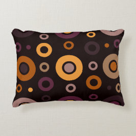 Almofada Decorativa Moderno Geométrico de Outono de Meados do Século