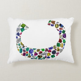 Almofada Decorativa Monograma inicial - Letra C Trendência