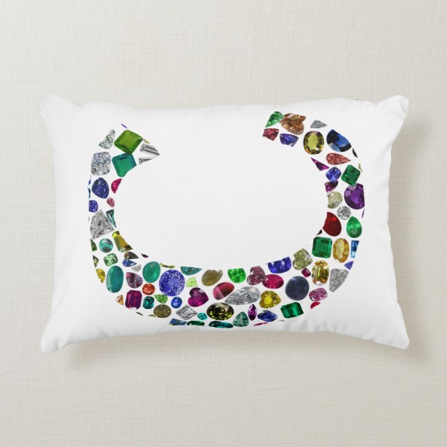 Almofada Decorativa Monograma inicial - Letra C Trendência (Frente)