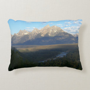 Almofada Decorativa Montanhas Jackson Hole (Parque Nacional Grand Teto