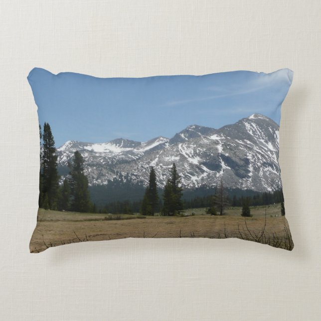 Almofada Decorativa Montanhas Sierra Nevada I a partir de Yosemite (Frente)