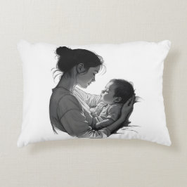 Almofada Decorativa Mother & Baby artwork