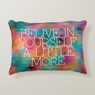 Almofada Decorativa Motivação, inspiração, palavras da sabedoria.